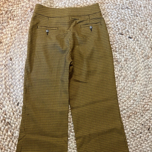Mustard checkered pants - Picture 5 of 8